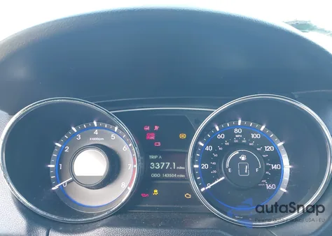 2014 Hyundai Sonata Gls z USA, uszkodzony, nr VIN 5NPEB4AC7EH846636